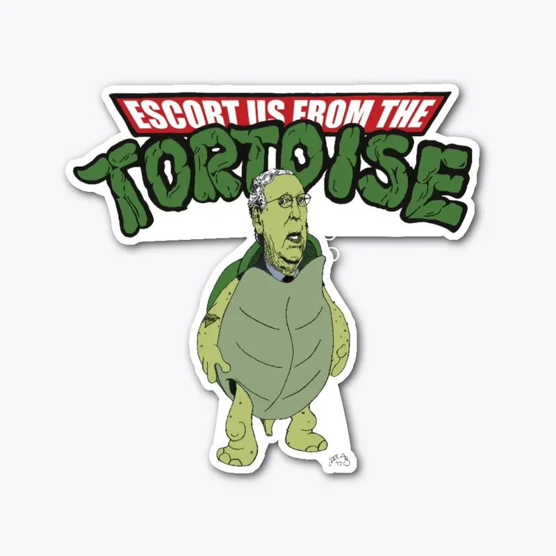 Escort Us from the Tortoise Die Cut