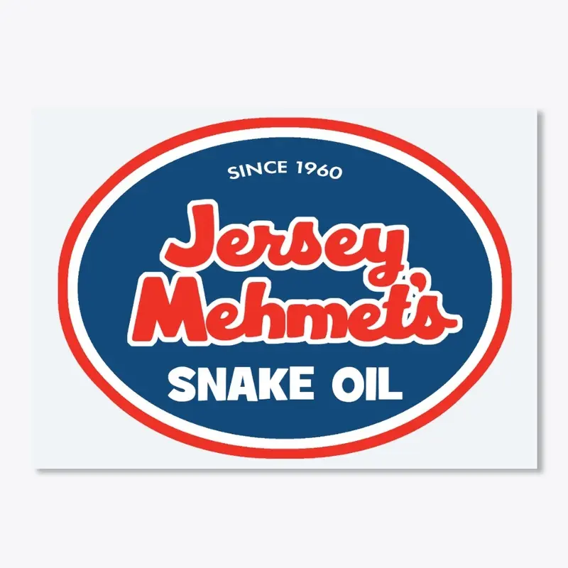 Jersey Mehmet's Sticker