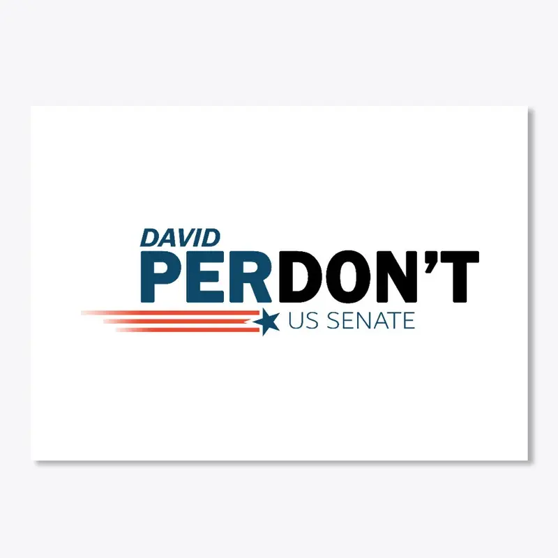 David PerDon't Sticker